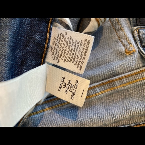 Lucky Brand Sweet Crop Jeans - Picture 10 of 13